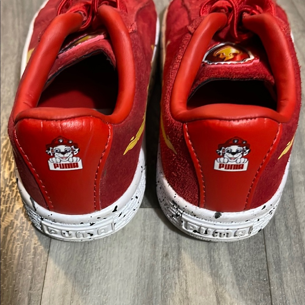 Puma Kids Vibrant Red Sneakers